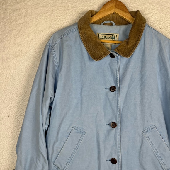 LL Bean blue chore jacket - Picture 2 of 8